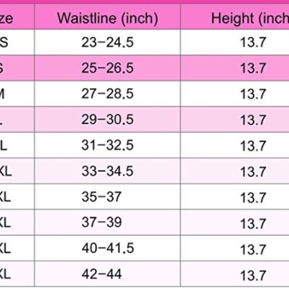 Breathable latex waist trainer color pink - Picture 7 of 7